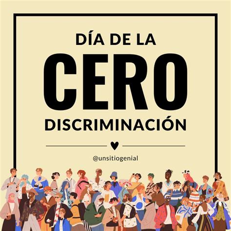 D A Internacional De La Cero Discriminaci N En Discriminacion