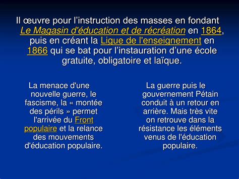 Ppt Qu Est Ce Que L Ducation Populaire Powerpoint Presentation