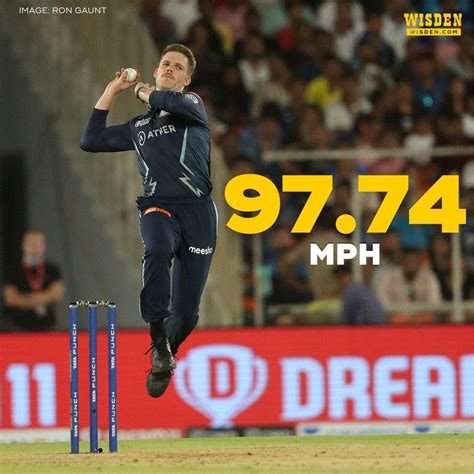 Lockie Ferguson Has Bowled The Fastest Delivery Of The 2022 Ipl In The