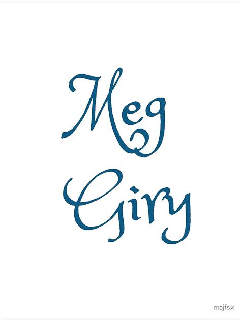 "Meg Giry - Phantom of the opera" Poster by msjfox | Redbubble