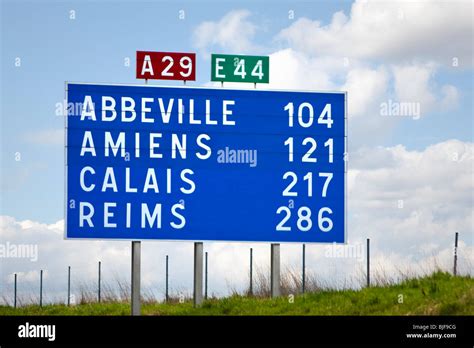 France French Motorway Autoroute Fotos Und Bildmaterial In Hoher