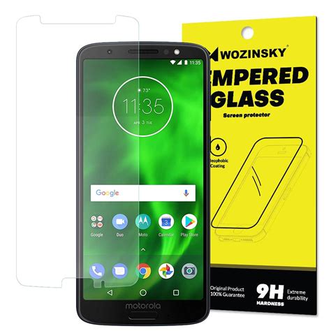 Tvrzené sklo 9H Wozinsky Motorola Moto G6 Levné Kryty