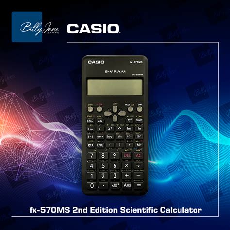 CASIO Fx 570MS 2nd Edition Scientific Calculator Shopee Malaysia