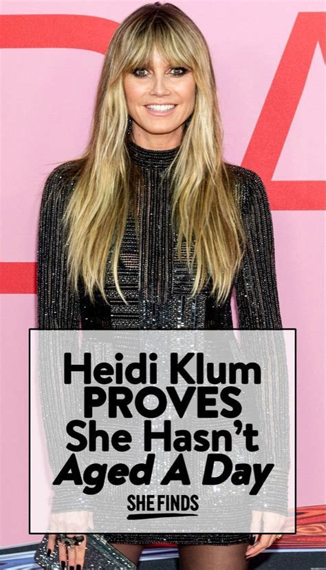 Heidi Klum Proves She Hasnt Aged A Day Since Her Victoria S Secret