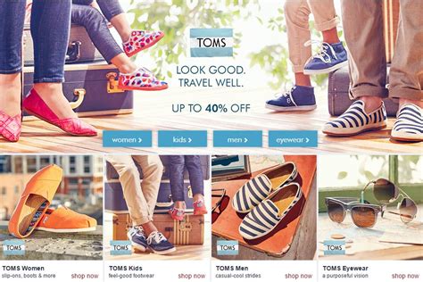 Zulily - Up To 40% OFF TOMS Shoes