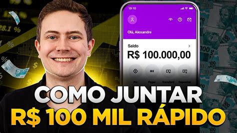 COMO JUNTAR R 100 MIL DE FORMA RÁPIDA mesmo ganhando pouco YouTube