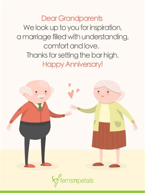 Wedding Anniversary Wishes Quotes For Grandparents Fnp