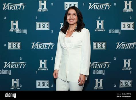 Tulsi Gabbard Attends Varietys Third Annual Salute To Service