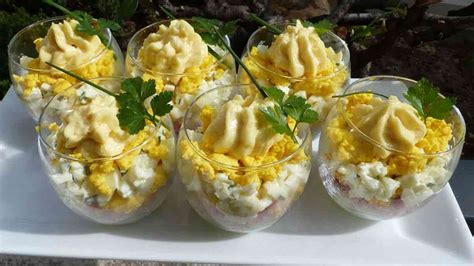 Œufs Mimosa En Verrine Une Entrée Parfaite Pour Les Fêtes De Fin D