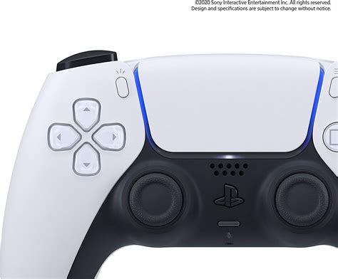 Controle DualSense Sem Fio Sony PlayStation 5 Branco Horizon Play