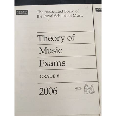 Theory Of Music Exams Grade Abrsm Shopee Malaysia