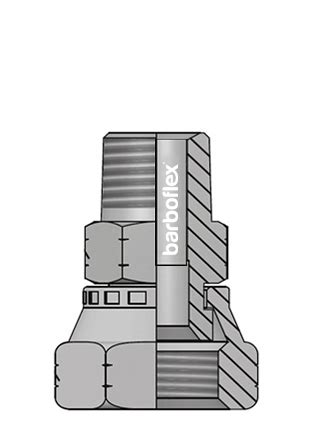 UNIÃO FÊMEA JIC X MACHO NPT Barboflex