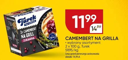 Camembert Na Grilla Turek 20 TANIEJ Promocja Chata Polska Ding Pl