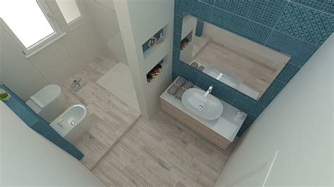 Viste Bagno Grande Soluzione Modern Bathroom Project By Centro Edile