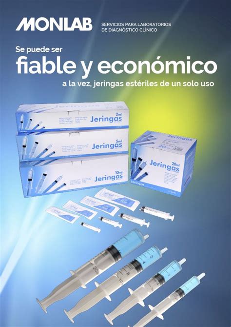 Monlab Material Para Laboratorio De Diagn Stico Cl Nico Syringes