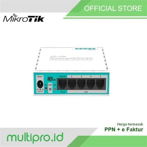 Mikrotik Rb750r2 Hex Lite Router 750r2