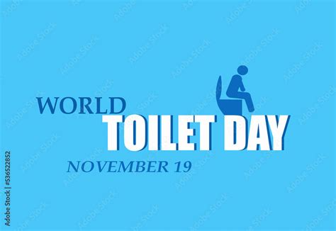 World toilet day template suitable for Poster, Banners, campaign .19 ...