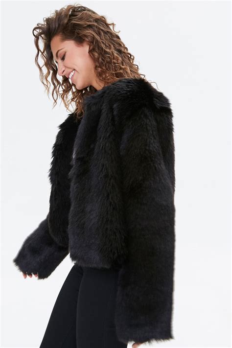 Shaggy Faux Fur Coat