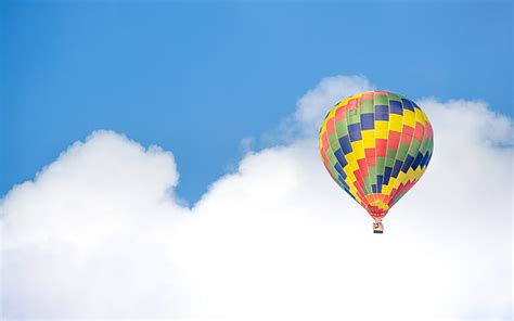 Paseo en globo aerostático cielo nubes paseo nubes globo aire