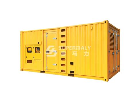 Soundproof Electric Silent Power Diesel Generator Set 1200kw 1500kva