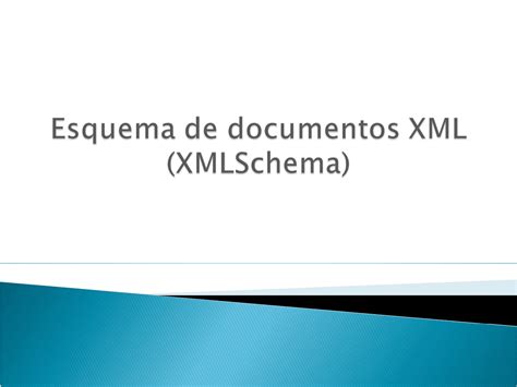 Esquema De Documentos Xml Xmlschema Docsity