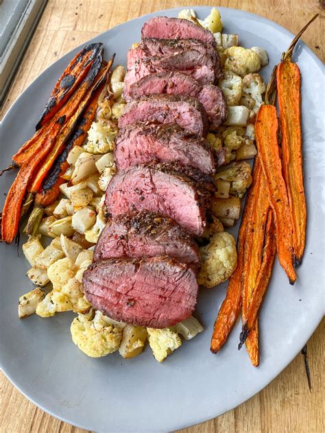 Beef Tenderloin And Roasted Root Vegetables Recipe Beef Tenderloin