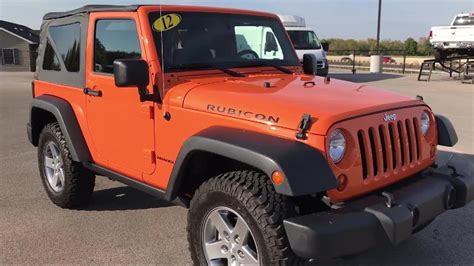 2012 Jeep Wrangler Orange Crush Youtube