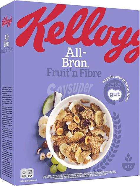 All Bran Kellogg S Cereales Con Fruta Y Fibra G