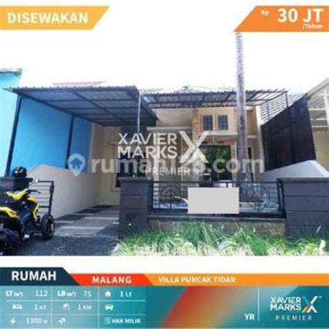 Disewakan Rumah Di Villa Puncak Tidar Kota Malang 1 Lantai Harga Murah