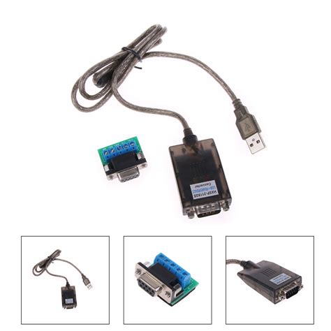 Poplis Industrial Usb20 To Rs485 Rs422 Converter Db9 Com Serial Port Device Converter