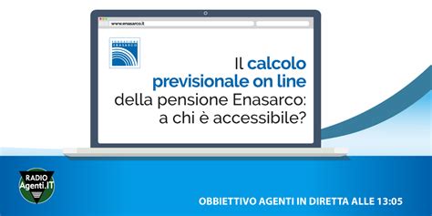 Linguistica Pedone Accumulare Come Calcolare La Pensione Enasarco