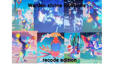 Warden shrine locations! Recode edition - YouTube