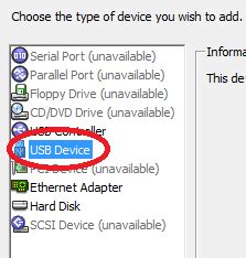 Connect A USB Device To A VM In ESXi