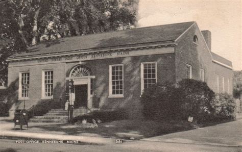 Kennebunk, ME | Post office, Kennebunk, Old postcards