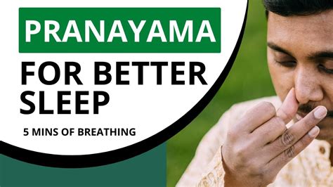 Pranayama For Better Sleep | Yoga For Sleep | Breathing for Sleeping ...