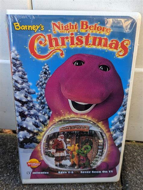 New Barneys Night Before Christmas Vhs Grelly Usa