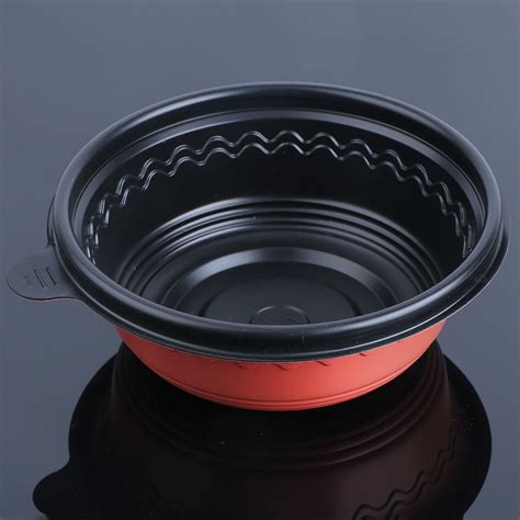 Plastic 1000ml Microwavable Disposable Soup Bowls