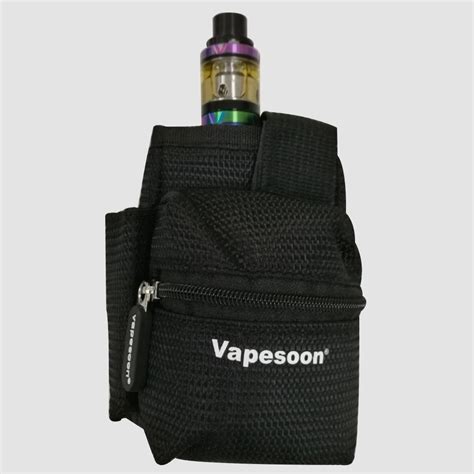 Electronique Cigarette Vapor Pocket E Cig Case Double Deck Vapor Bag