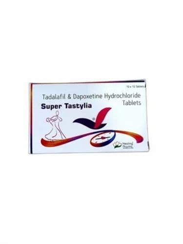 Super Tastylia Tadalafil Dapoxetine At Rs Stripe Tadalafil