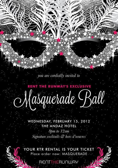 Exclusive Invite to Rent the Runway’s Masquerade Ball « Rtr Events ...