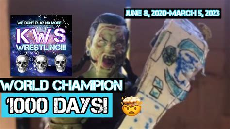 Zombie Jeff Hardy Celebrates Days As Kws Wrestling World