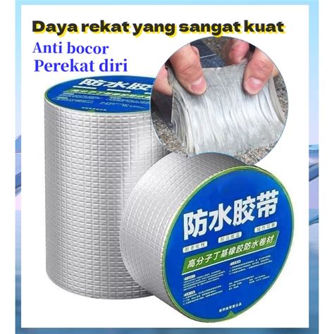 Jual Waterproof Tape Aluminium Foil Butyl Rubber Waterproof Tape