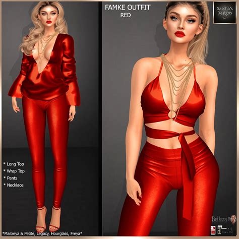 Sascha S Designs Famke Red Exclusive For February Design Flickr