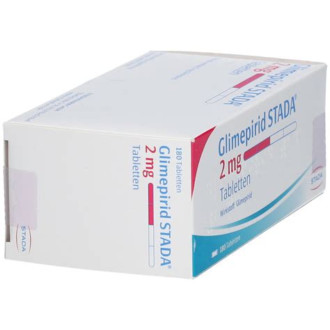 Glimepirid STADA 2 Mg 180 St Mit Dem E Rezept Kaufen Shop Apotheke