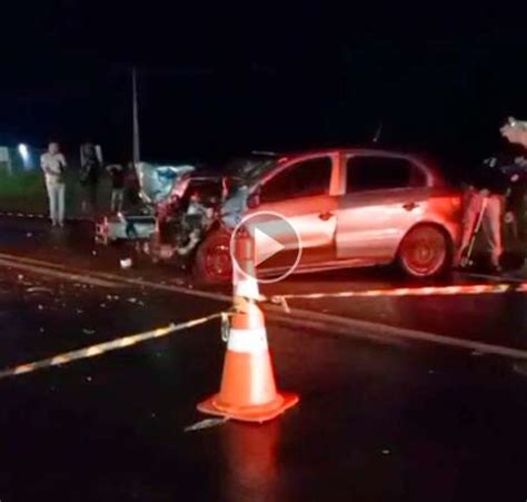 Trag Dia Na Estrada Colis O Frontal Fatal Na Rota Para Cuiab Abala