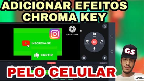 Como Adicionar Efeito Chroma Key Nos V Deo Pelo Celular Youtube