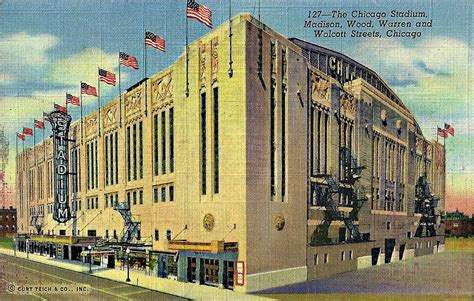 Chicago Stadium 1800 West Madison Street Chicago Illinois Flickr