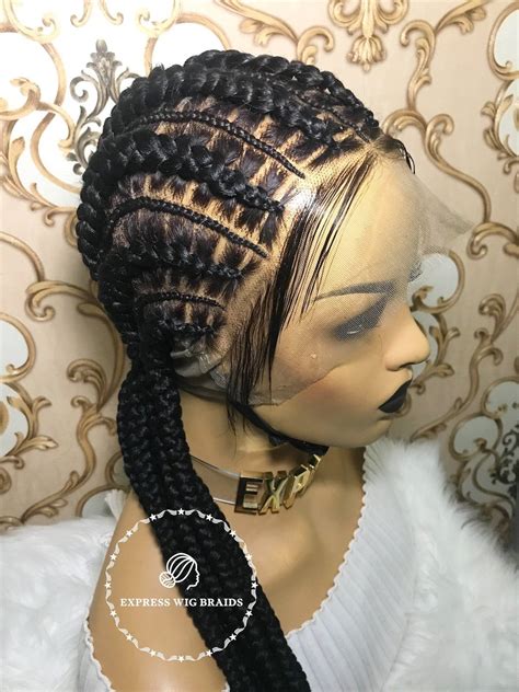 Cornrow Atlanta Braids With Extensions Braided Hairstyles Cornrows