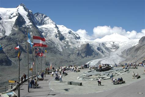 Großglockner High Alpine Road Top Of The Street Right In The