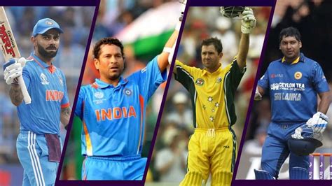 Highest Run Scorers In Icc Cricket World Cup Sachin Tendulkar